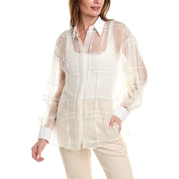 Brunello Cucinelli WomensSilk Shirt